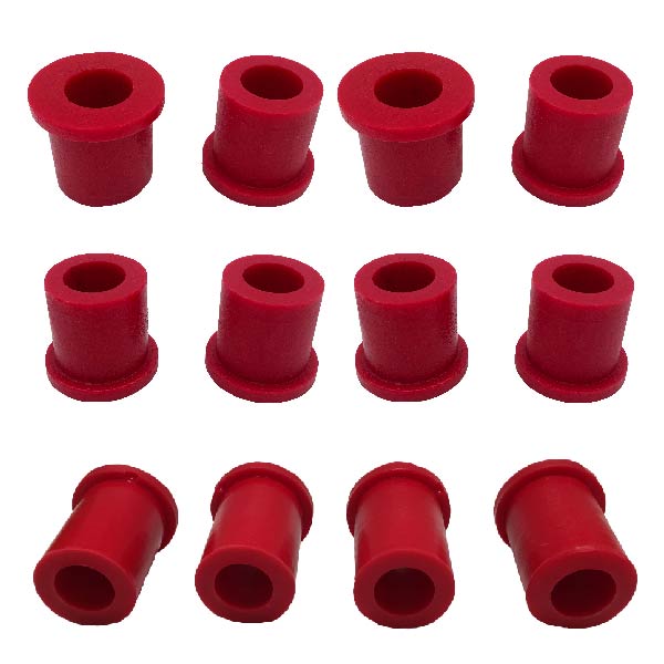 12x Toyota Hilux (88-04)Rear Spring - Rear and Shackle Polyurethane Bushing - Image 3