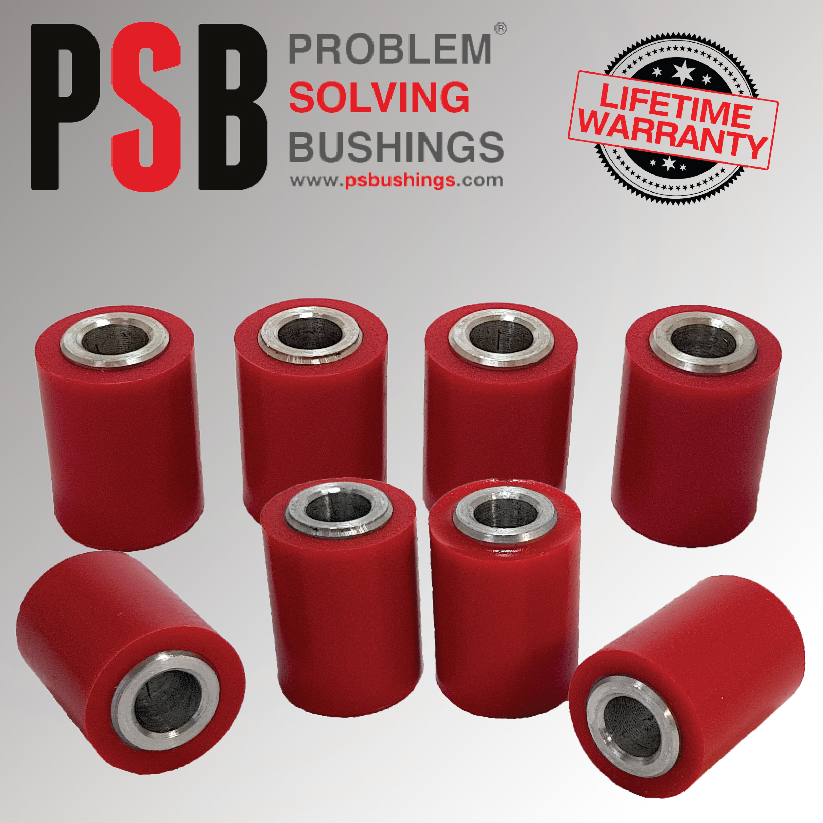 A.B.S Rear Shackle Bushings For 1957-1959 Ford – 57 58 59, New (8A-5719)
