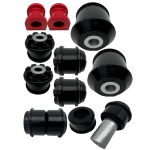 10x Lexus LS400 (95-00) Front Upper / Lower Arm, Strut Rod, Anti Roll Bar (27mm) Poly Bushing Kit