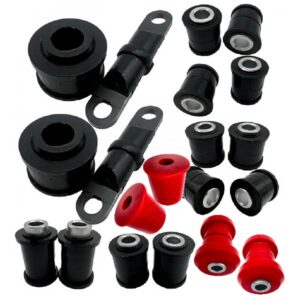 18x Ford Focus (99-05) Front Arm, Rear Upper/ Lower/ Trailing Arm and Strut PSB Polyurethane Bushing Kit
