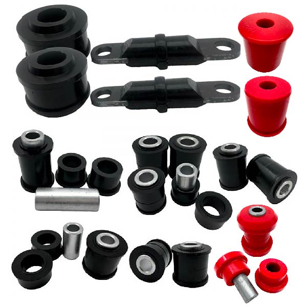18x Ford Focus (99-05) Front Arm, Rear Upper/ Lower/ Trailing Arm and Strut PSB Polyurethane Bushing Kit - Image 3