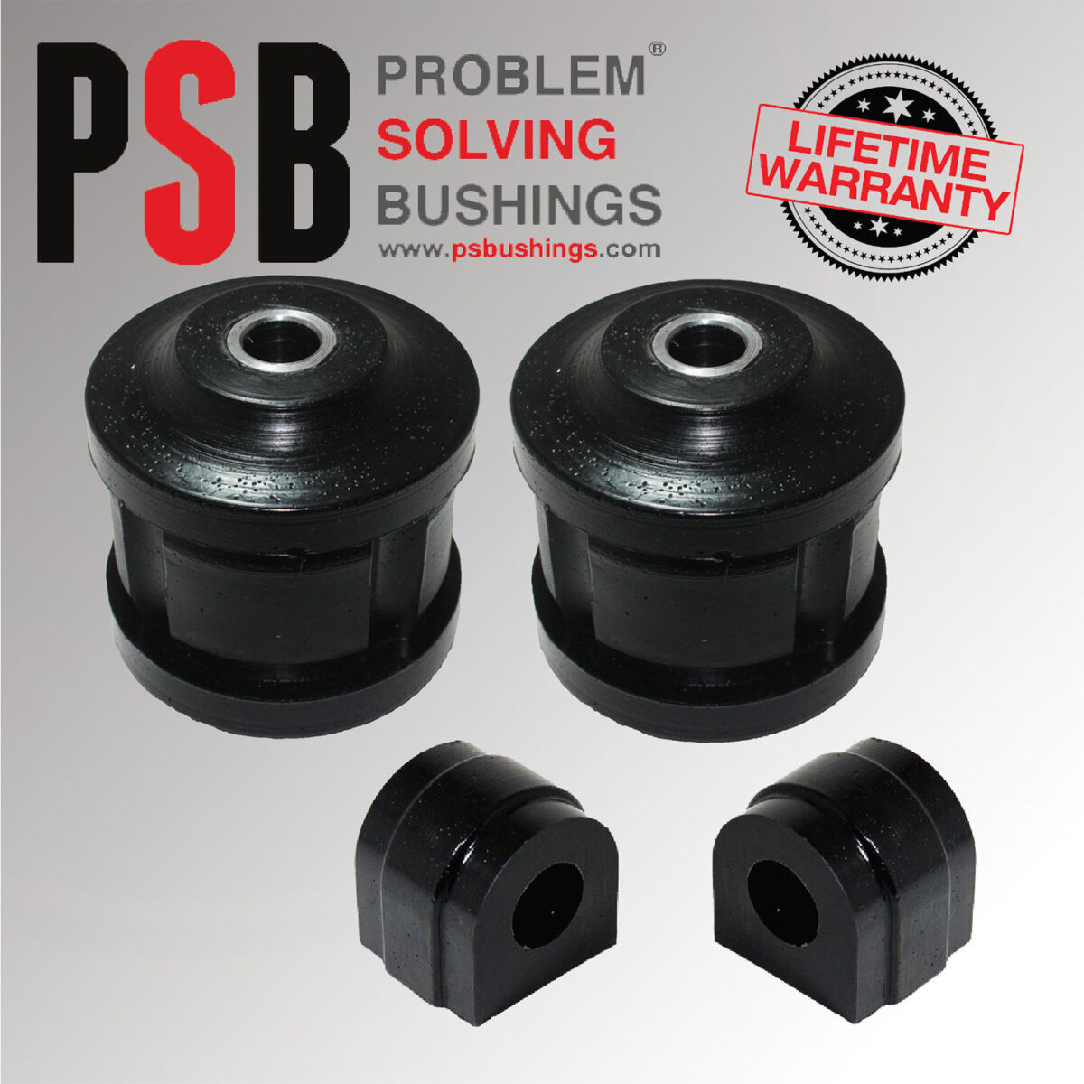 4 x BMW X5 E53 Rear Subframe New Polyurethane Bushing Kit 2000 2006