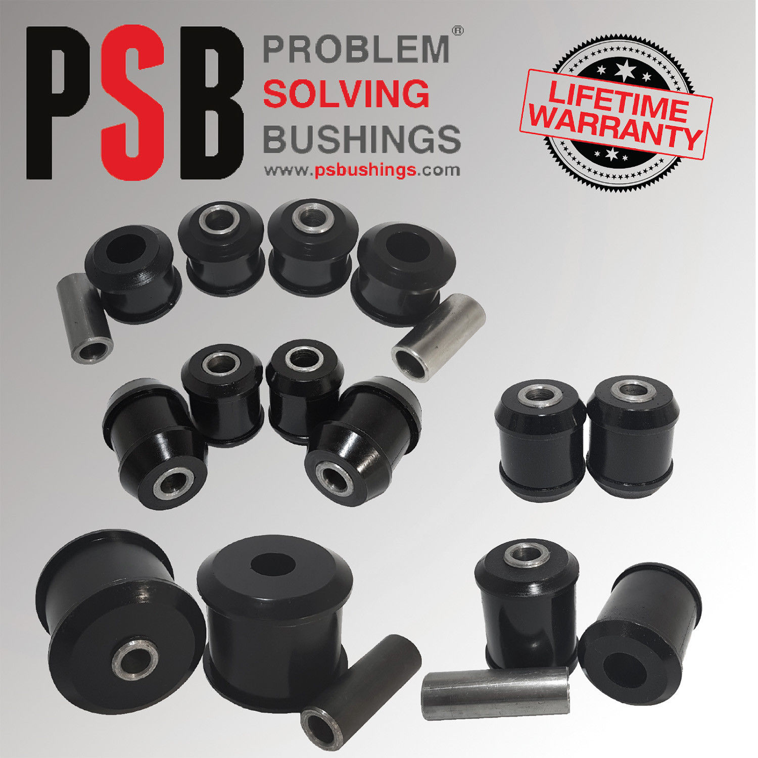VW Scirroco/Tiguan/Touran/Sharan Complete PSB Rear Suspension Bush Kit