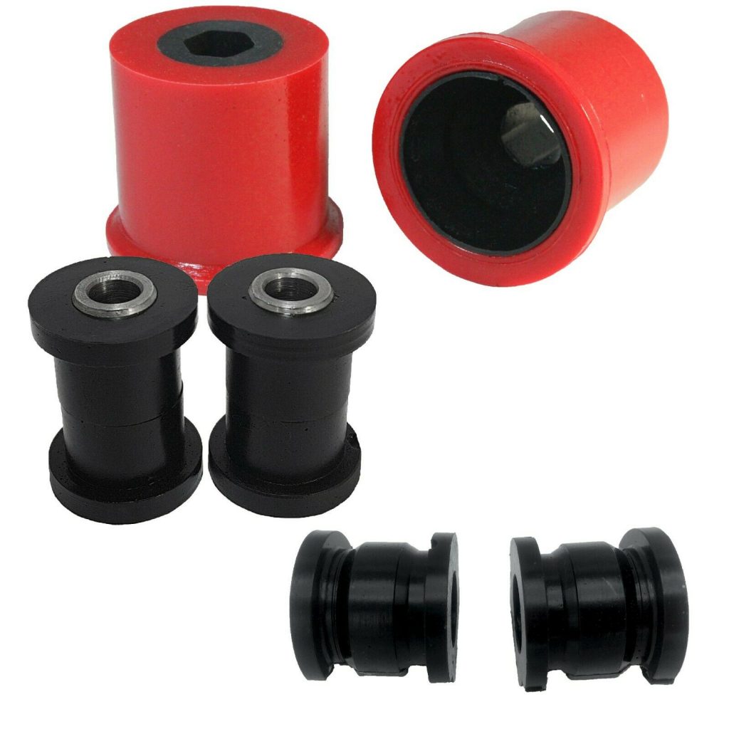 2 x VW Polo MK4 Rear Axle Beam Bushing 6R0501541A PSB Poly Polyurethane
