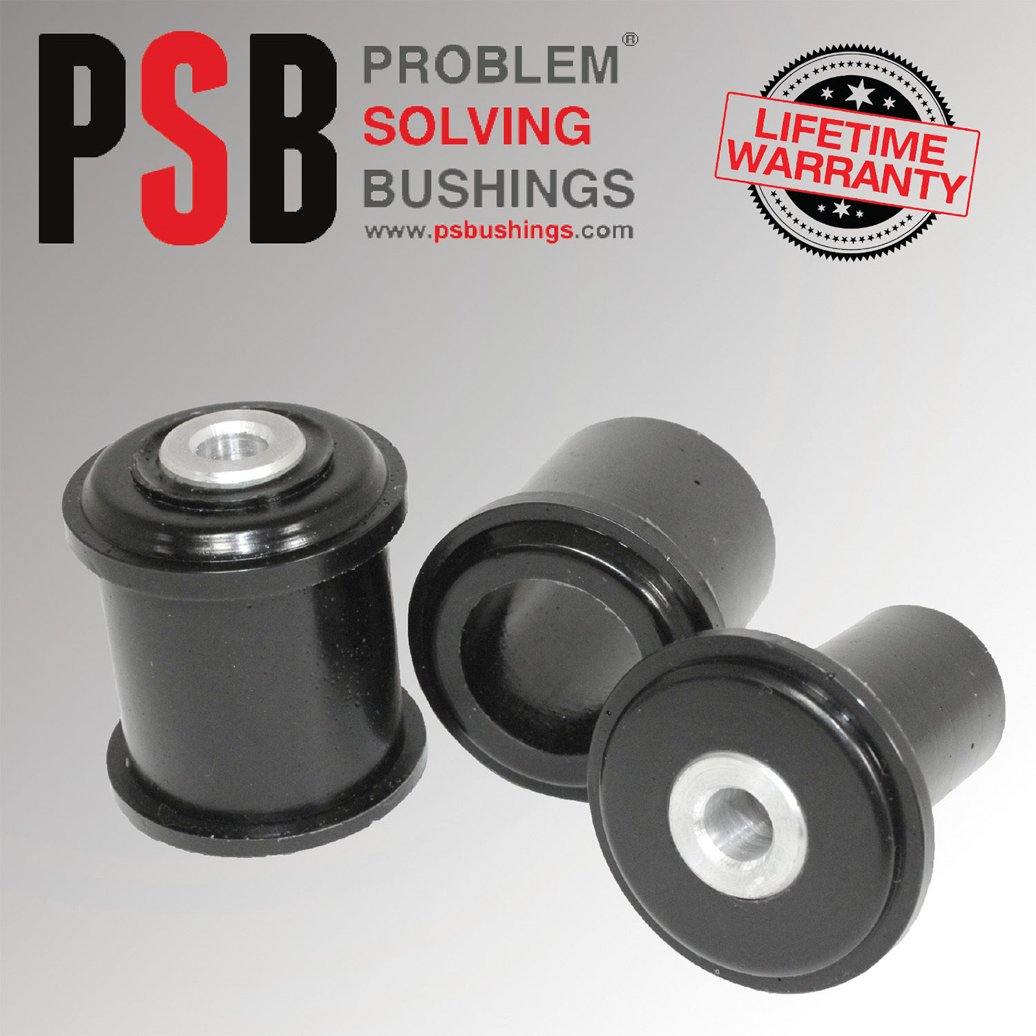 2 x BMW X5 E53 0006 Rear Lower Arm Front Poly PSB Bush PSB653