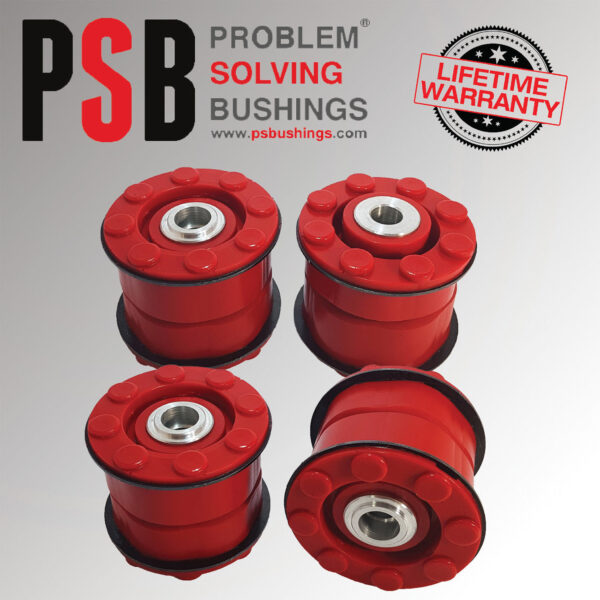 4 x BMW X5 E53 Rear Subframe New Polyurethane Bushing Kit 2000 2006