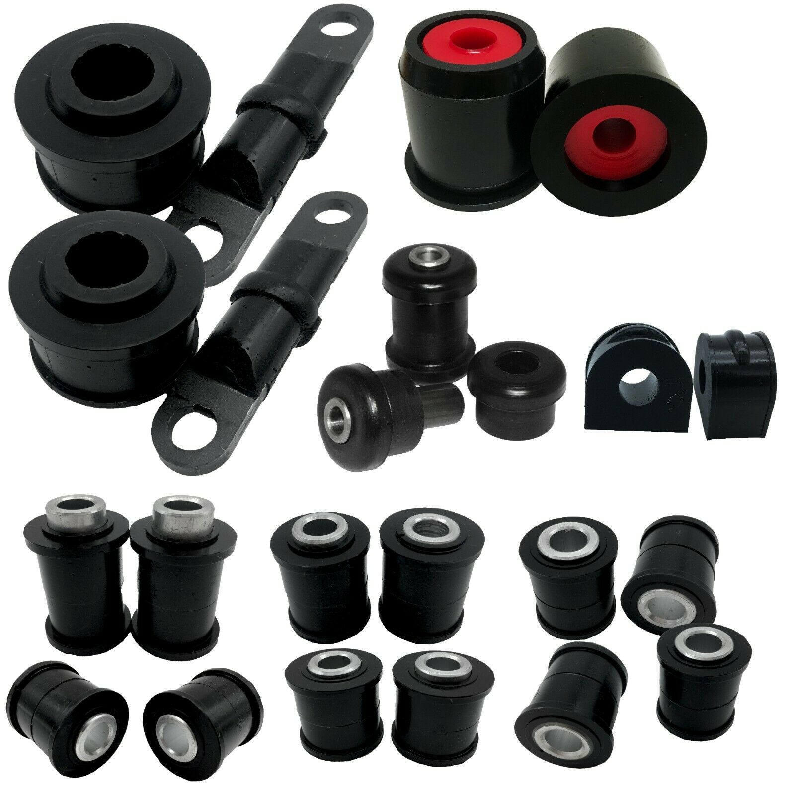 Volvo S40/V50 Complete Front & Rear Wishbone Polyurethane Bushing Kit ...